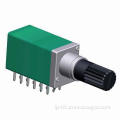 9mm Size Rotary Shaft Potentiometer for Medical Equipment, Walkie Talkie, Car DVD, GPS Navigation